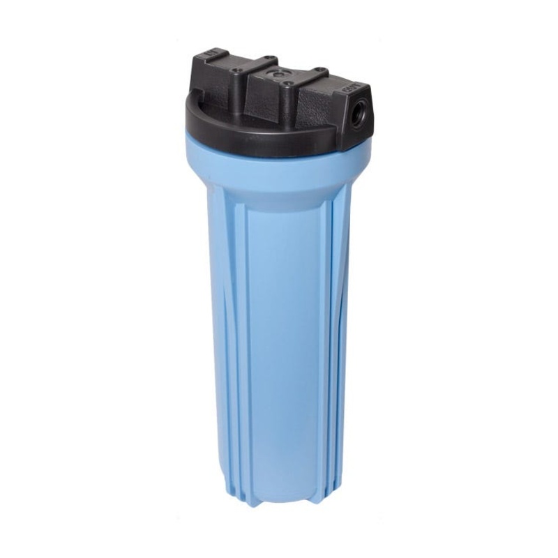 US Water Blue Residential Filter Housing 2.5 x 10 – 3/8 | H-2510-B