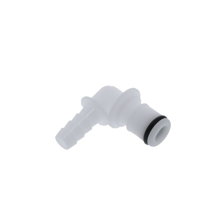 46200 NSF In-Line Elbow Hose Barb Coupling Insert 1/4 ID Barb