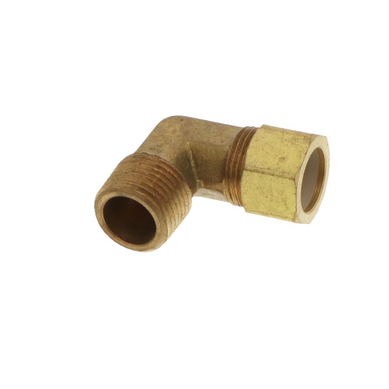 Brass Compression Elbow – 5/8 Compression x 1/2 MPT