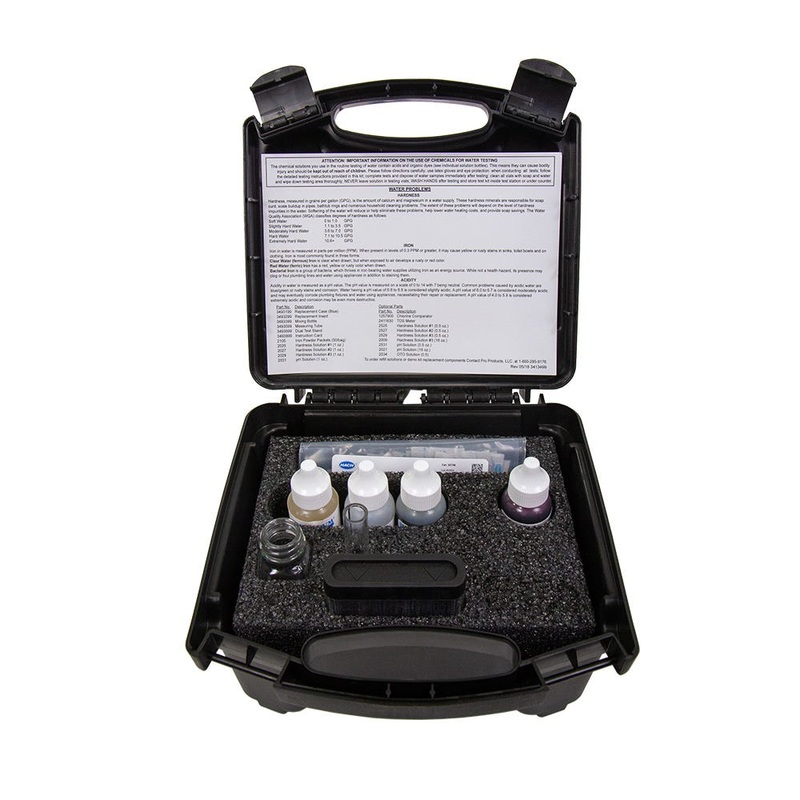 Hardness Iron & pH Field Analysis Water Test Kit
