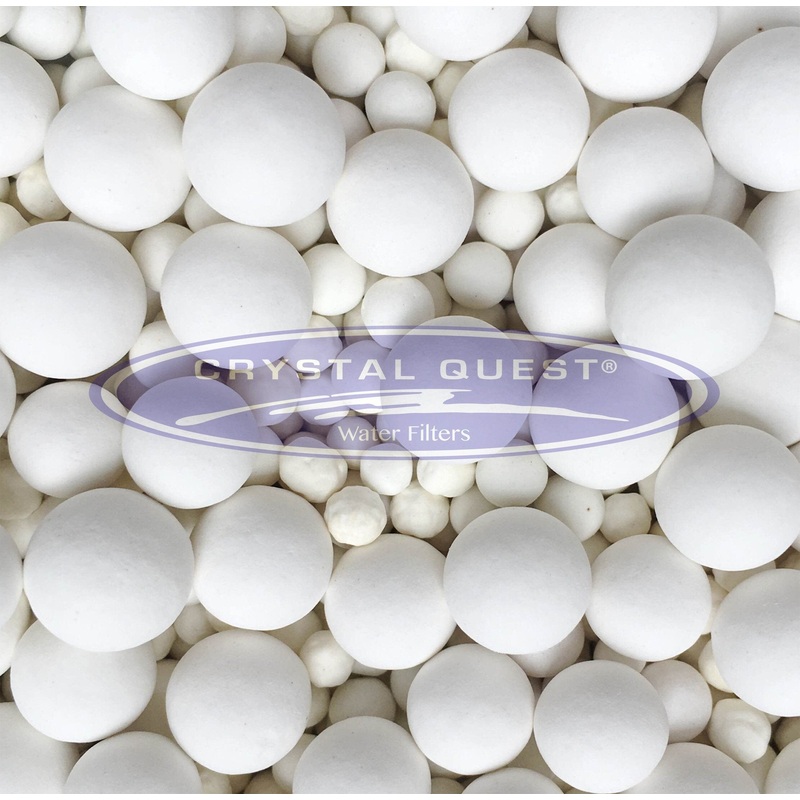 White Ceramic Balls (per pound)