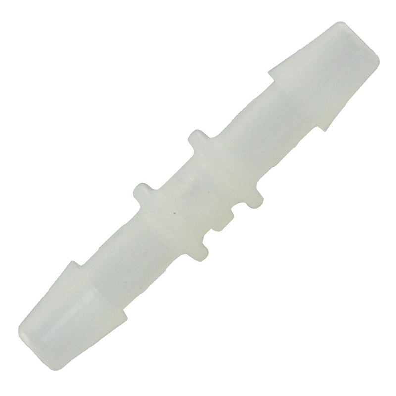 Union Barb Connector Natural Nylon – 3/16 x 3/16 Single Barb