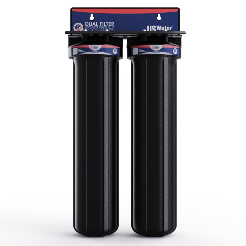 US Water DI System With Dual 4.5 x 20 DI Filters – 1.4 GPM