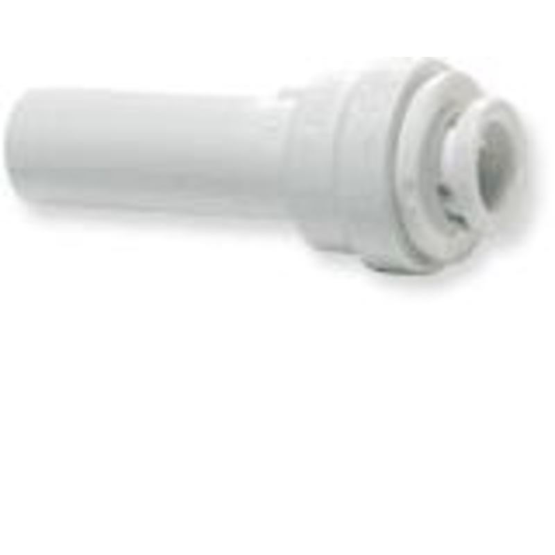 1/2 John Guest Stem x 3/8 Quick Connect Reducing Fitting