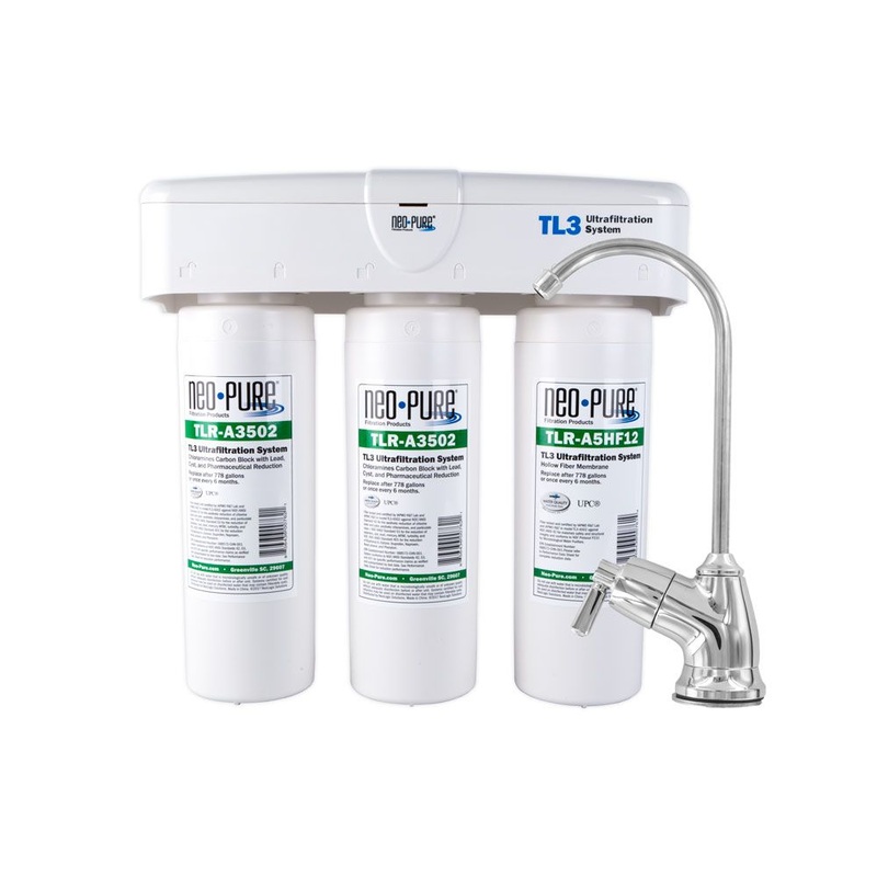Neo-Pure TL3-A502 Ultrafiltration System – Chrome Faucet