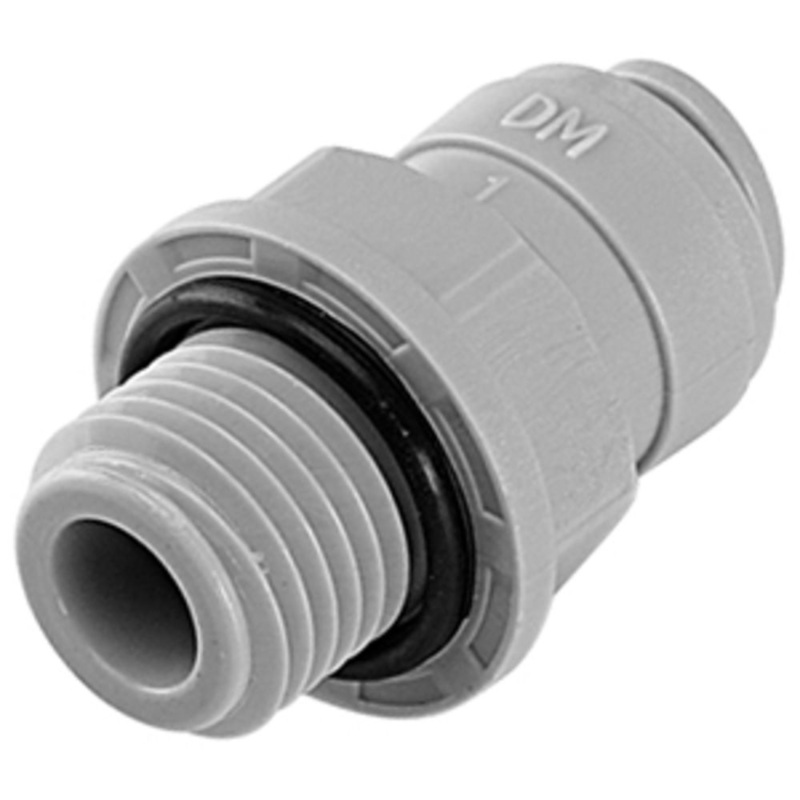 DMfit Straight BSP(P) Male – 1/2 Push-in x 1/2 BSP(P)