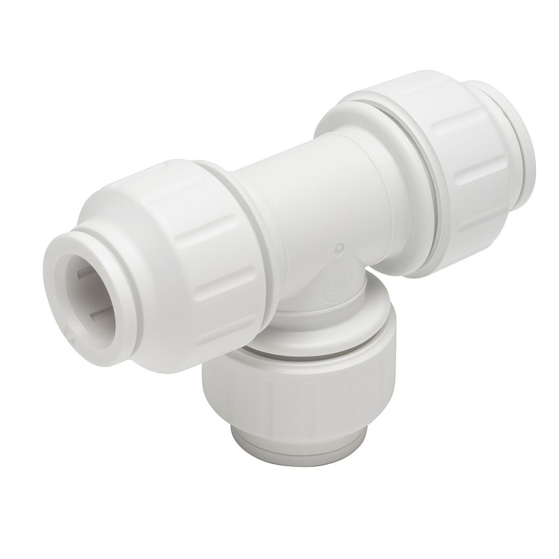 John Guest Union Tee – 22mm|Single|Bag of 5|Box of 15