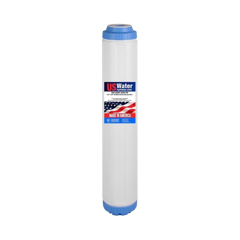 US Water Calcite Replacement Cartridge 2.5 x 20 | USWF-2520-PH