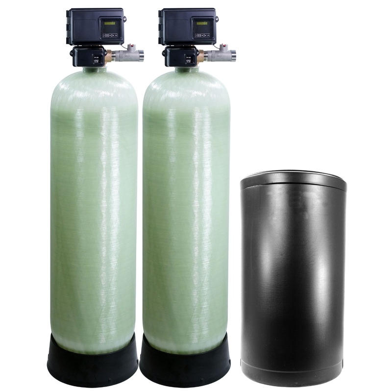 Fleck 2900 2 Duplex Commercial Metered Water Softener