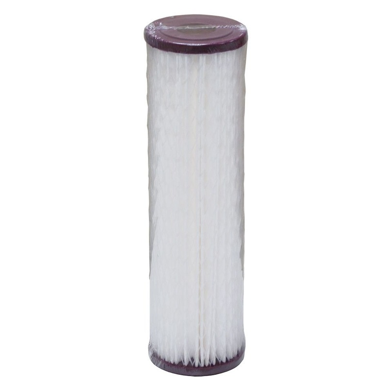 Harmsco PP-S-1 9-3/4 Poly-Pleat Pleated Cartridge 1 mic ABS
