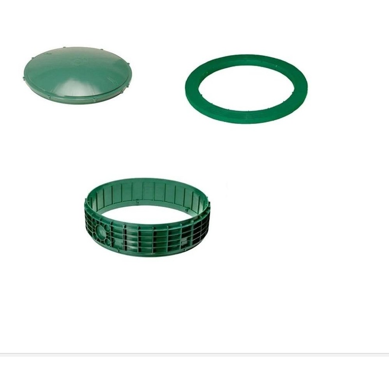 20×6 Inch Tuf-Tite Bundle – 20×6 riser, 20 inch domed lid & 20 inch ring adapter
