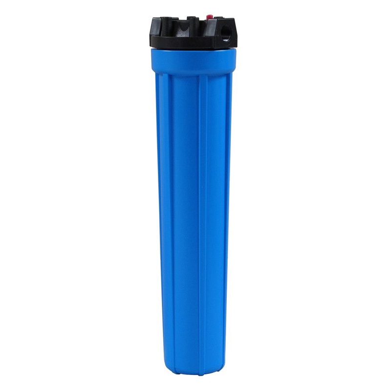 Watts FH8000BL34PR 20 Standard Filter Housing Black/Blue w/ PR – 3/4 FPT