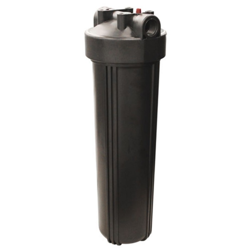 20 BB Housing – Black Sump/Cap With Pressure Release – 1 Port