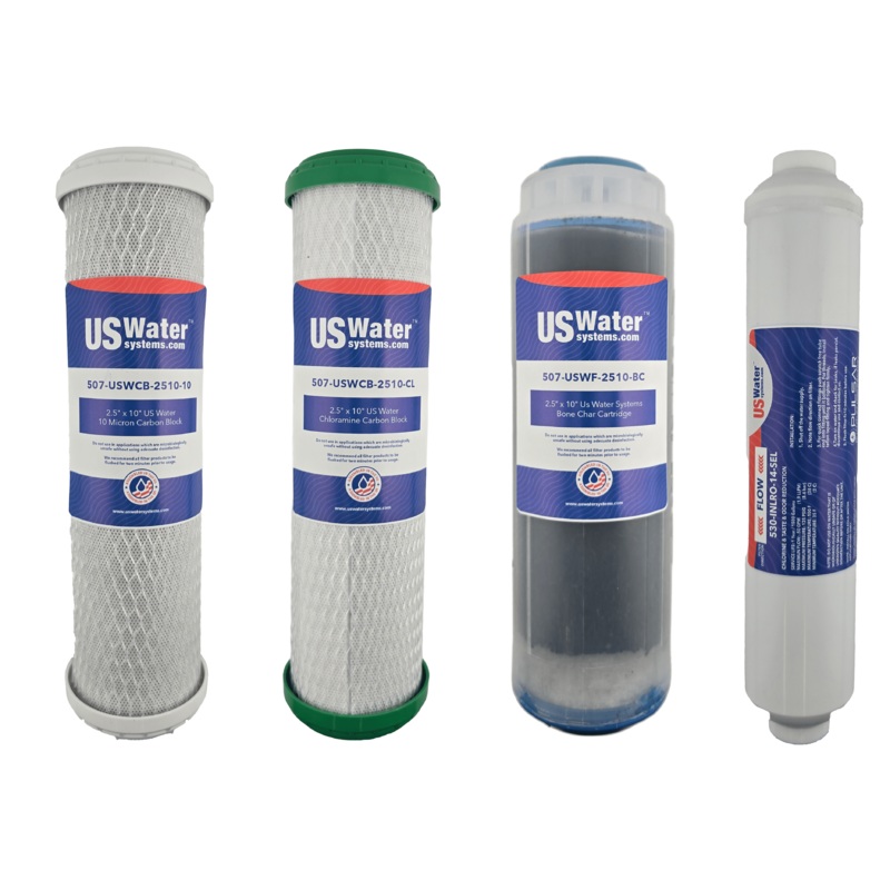 Cobalt Hyper-Safe 5-Stage Reverse Osmosis Filter Pack | FP5-CHS