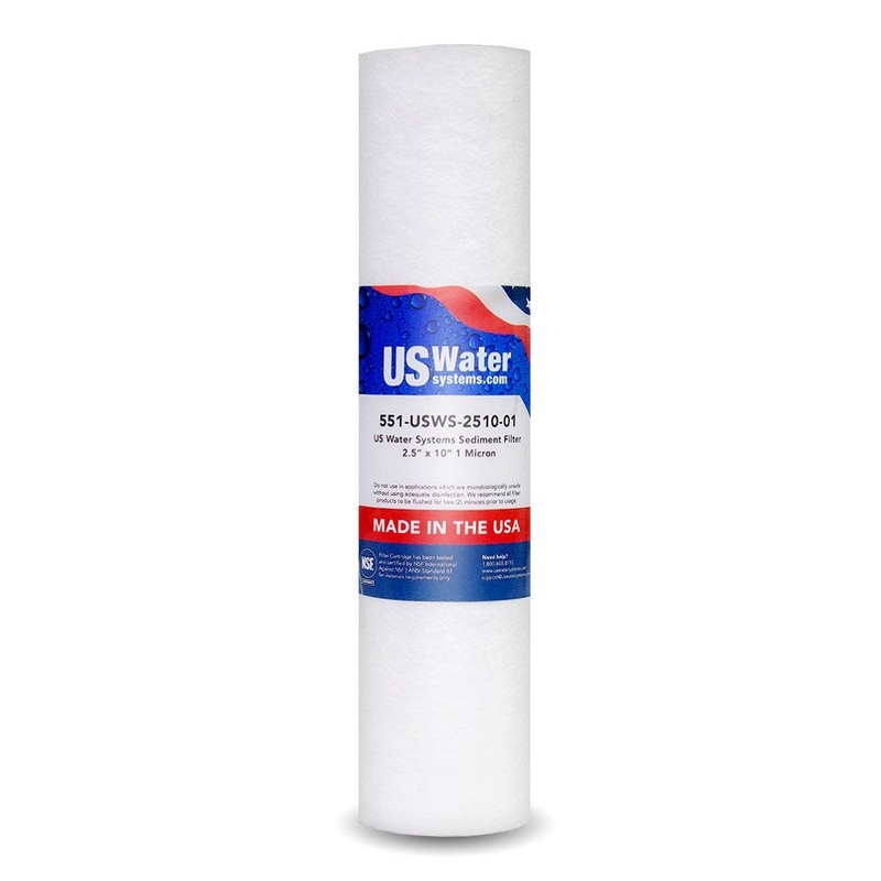 Spun Poly Sediment Filter 2.5 x 10 1 Micron