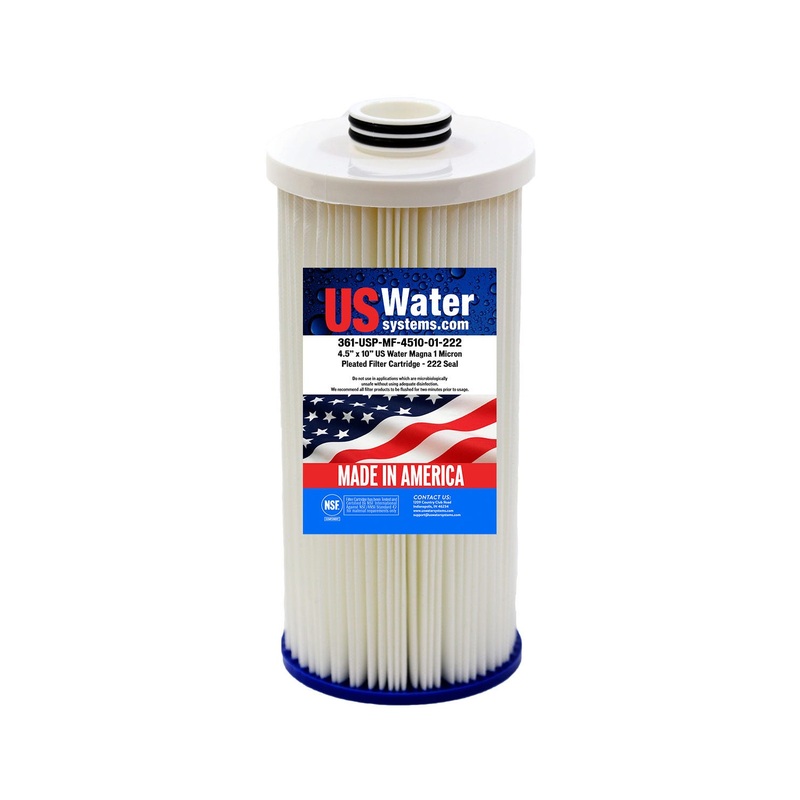 US Water Magna 4.5 x 10 1 Micron Replacement Cartridge | 222 Seal