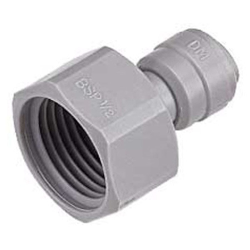 DMfit Female BSPP Connector Cone Type – 5/16 Push-in x 1/2 BSP(P)