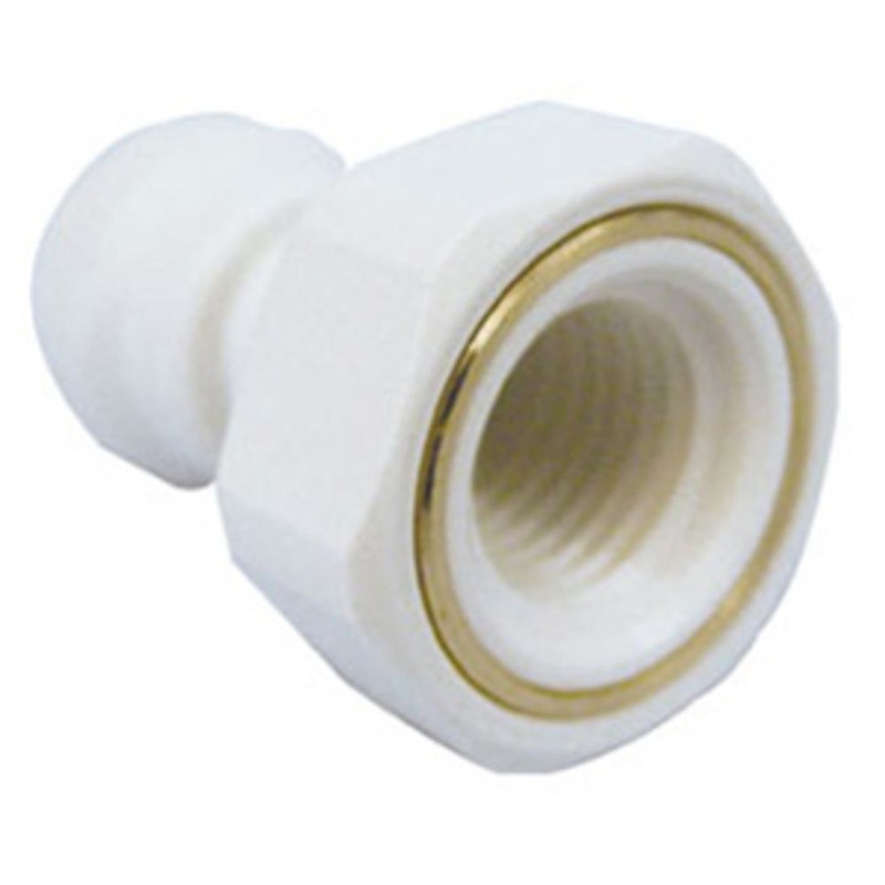 John Guest Female Adapter NPTF Polypro – 1/4 x 1/8 NPTF
