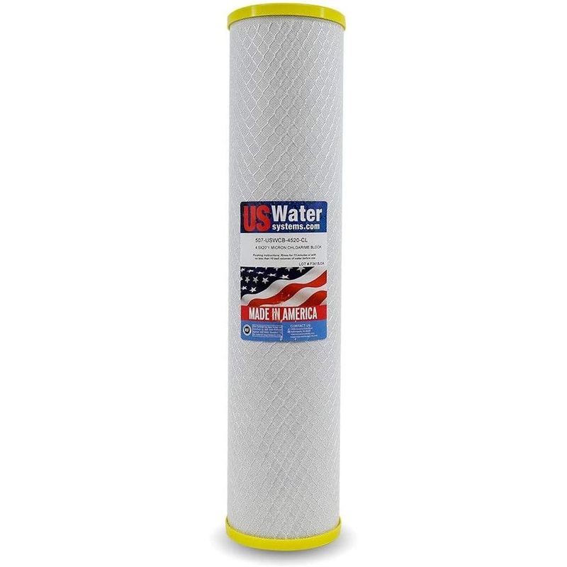 US Water Chloramine Carbon Block Filter | USWCB-4520-CL