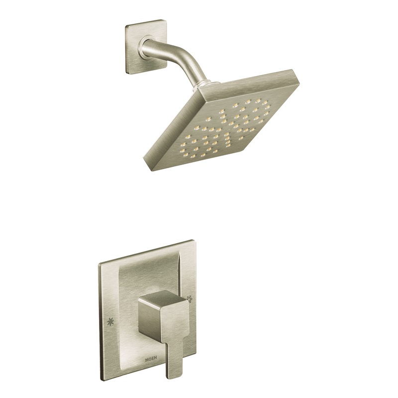 90 Degree Chrome Posi-Temp(R) Eco-Performance Shower