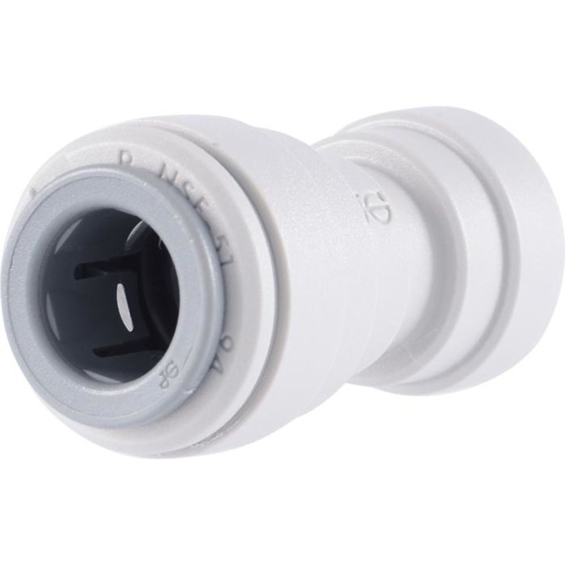 John Guest 5/16 x 5/32 Acetal Reducing Union Connector – Gray