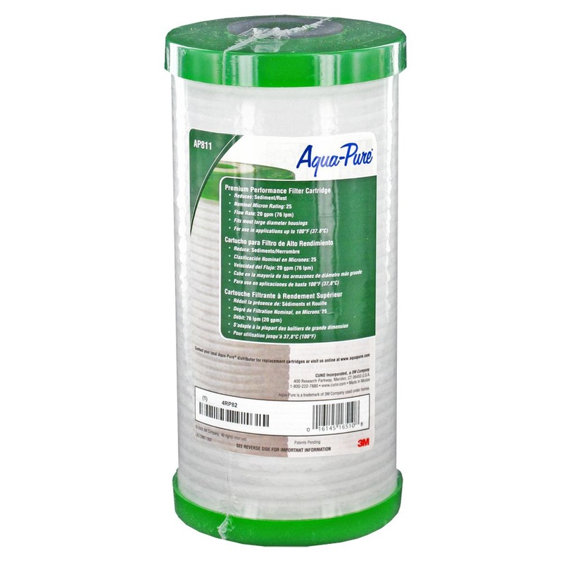 3M Aqua-Pure AP811 Filter 10 BB Graded Density, 25 micron