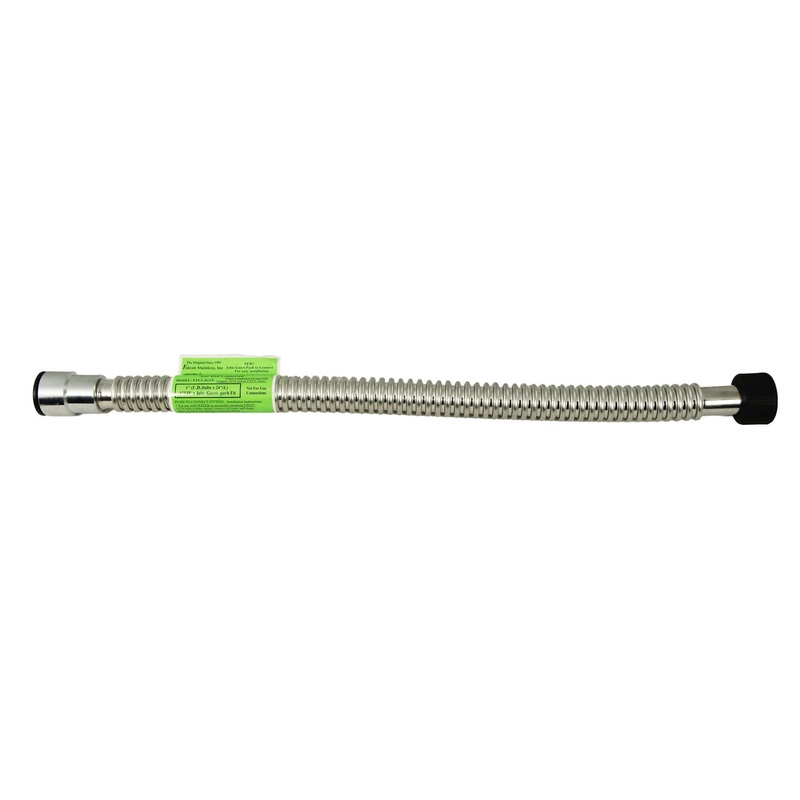 1 Inch FIP X 1 Inch Quick Connect Flex Connector – 18 Inches