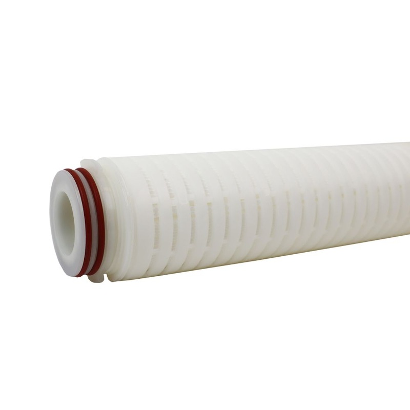 Neo-Pure HP-PP 20 Polypropylene ABS 40mic Filter w/226 Flat End Cap Silicone Gasket HT Cage