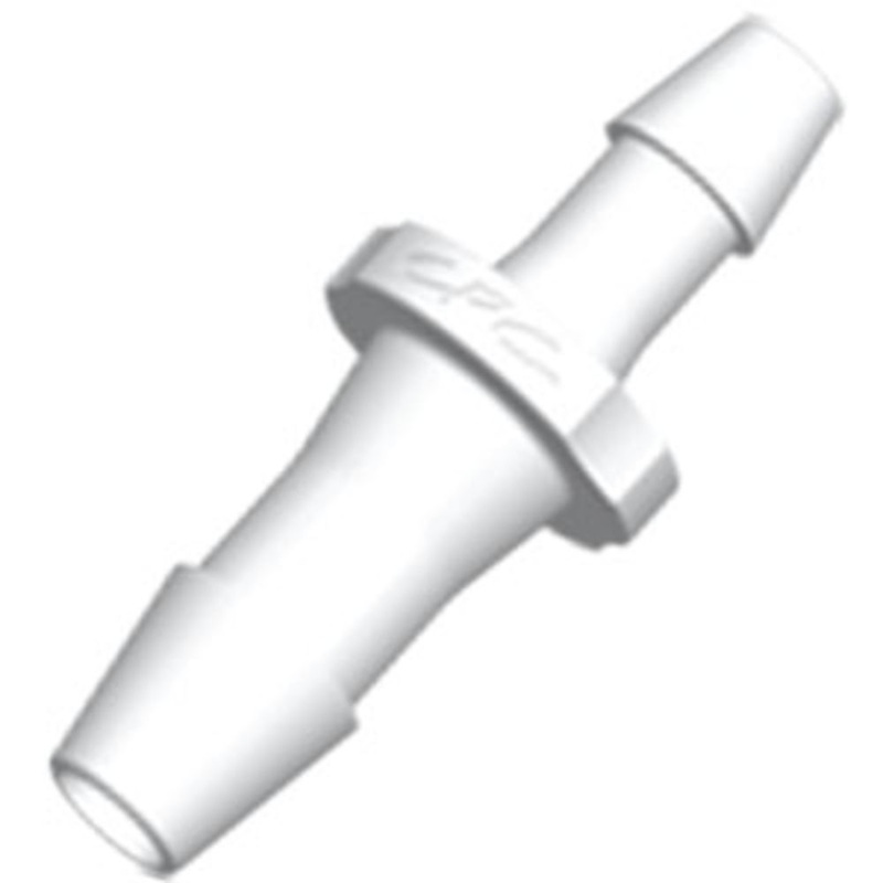 FitQuik Polypropylene Tube to Tube Straight Reducer Fitting – 1/4 ID barb x 3/16 ID
