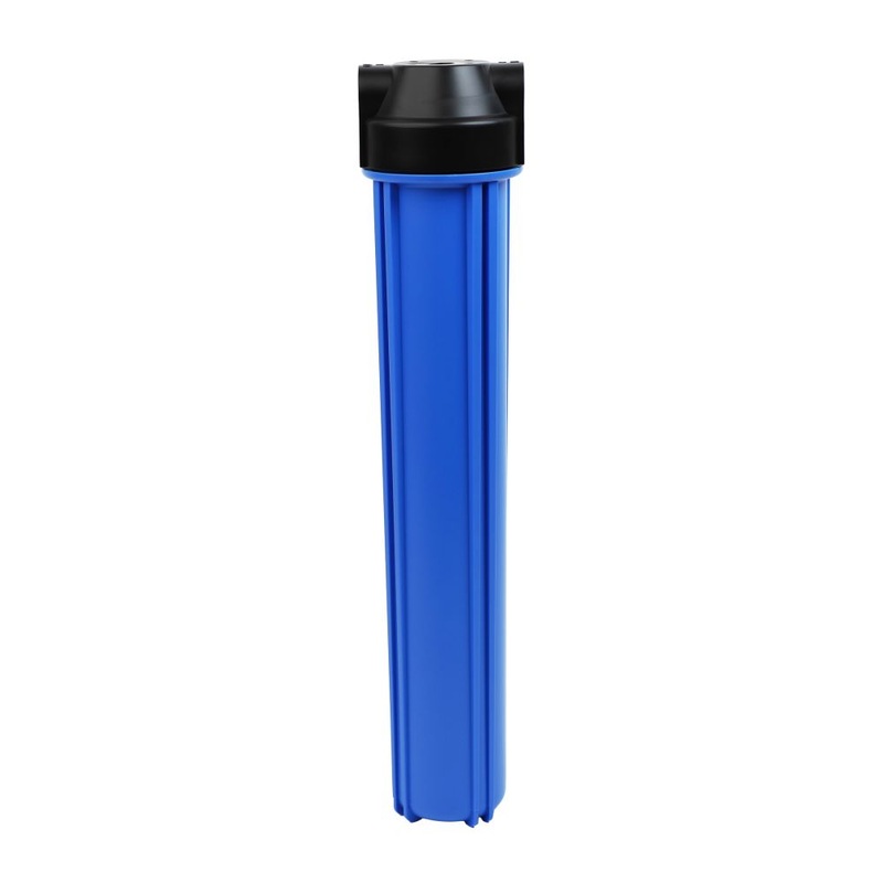20 Neo-Pure SlimLine Filter Housing Blue Sump/Black Cap 1/2 No Pressure Relief