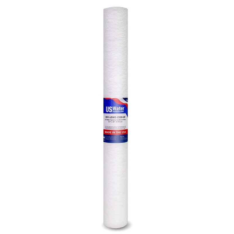 Spun Poly Sediment Filter 2.5 x 20 20 Micron