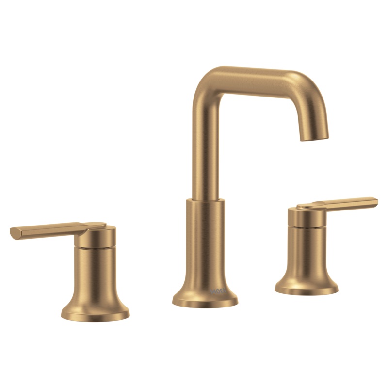 Zyla Chrome two-handle high arc bathroom faucet