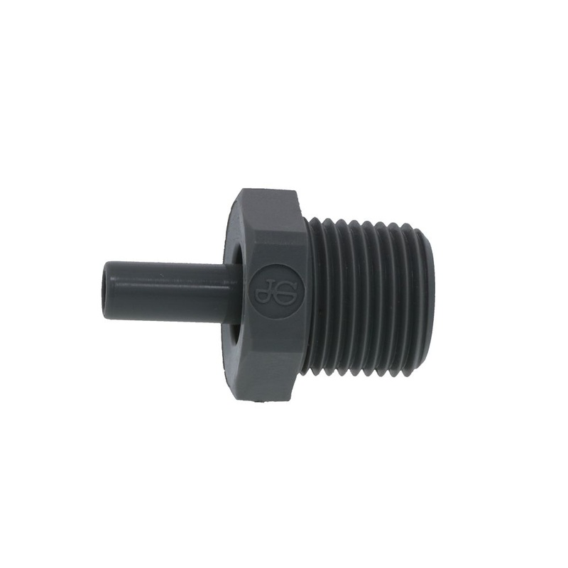 John Guest Stem Adapter NPTF – 1/4 x 3/8  NPTF