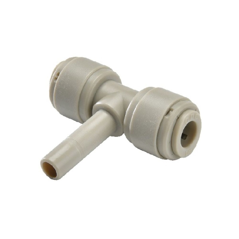 NeoFit – Acetal Gray Stem Branch Tee 3/8 tube x stem 3/8