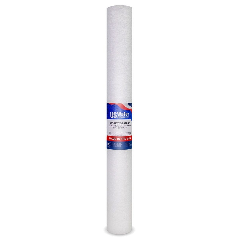 Spun Poly Sediment Filter 2.5 x 20 1 Micron