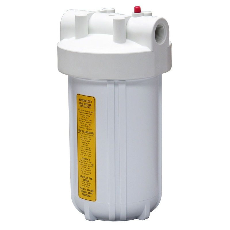 Watts Flowmatic 10 Full Flow Water Filter Housing White/White w/ PR – 1 FPT