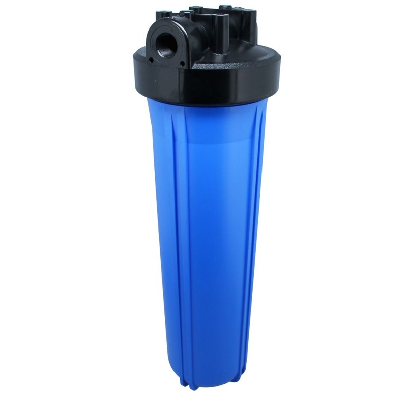 20 Neo-Pure Big Flow Filter Housing Blue Sump/Black Cap 1 without Pressure Relief