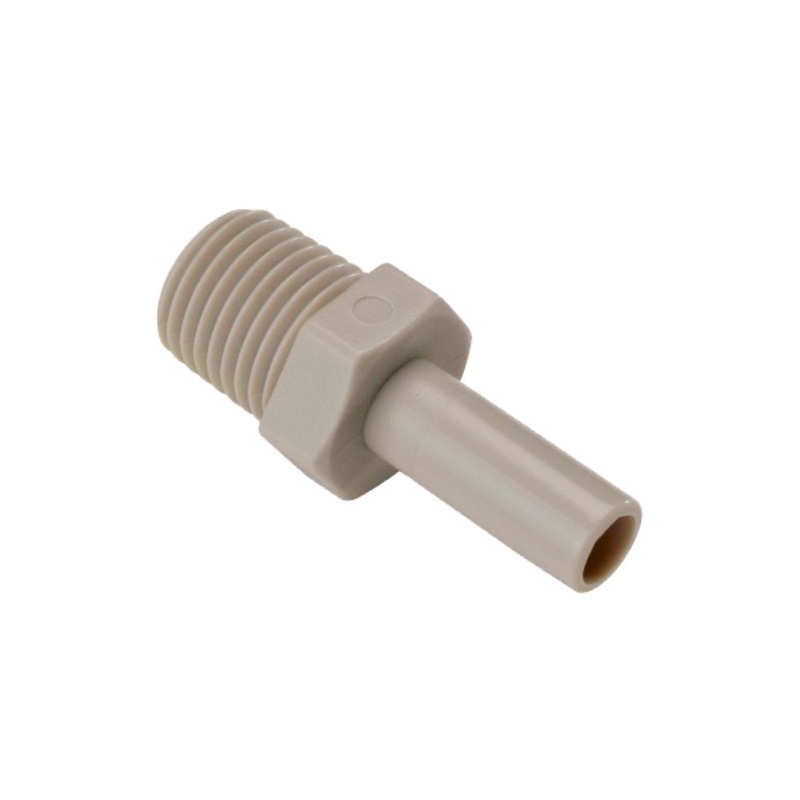 NeoFit – Acetal Gray Stem Adapter 4mm (5/32) stem x 1/4NPTF