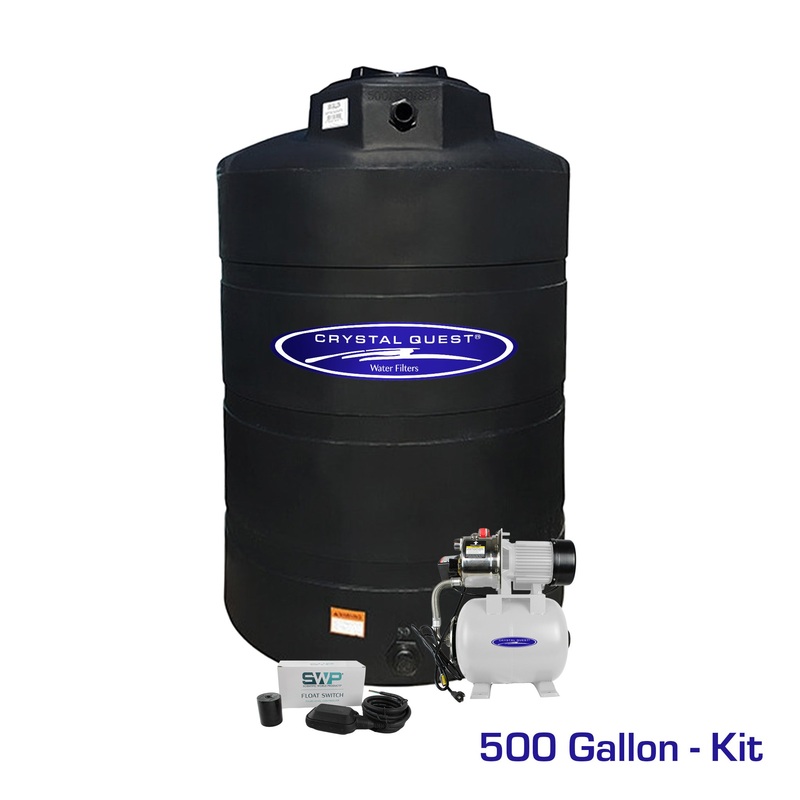 Atmospheric Storage Tank Kit with Pump – 500 Gallon