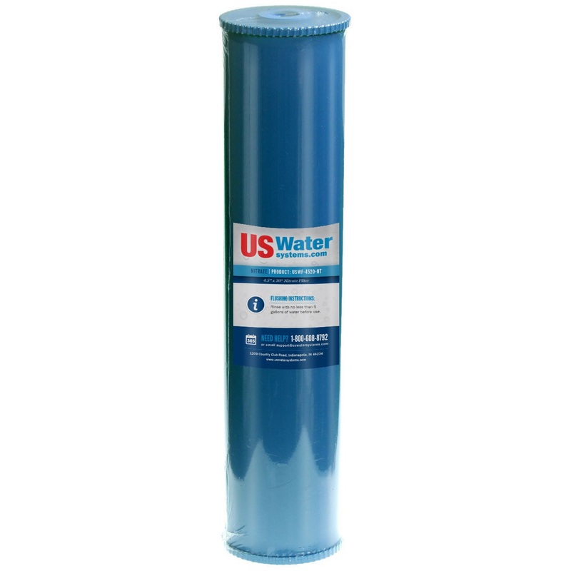 US Water Nitrate Removal Filter Cartridge 4.5 x 20 | USWF-4520-NT