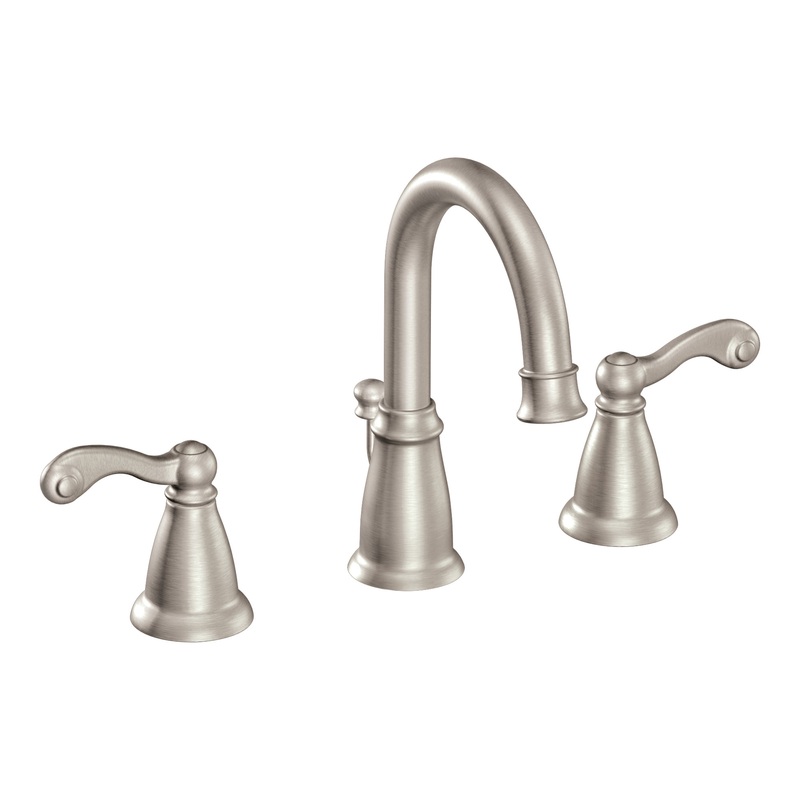 two-handle bathroom faucet|Mediterranean Bronze|Spot Resist Brushed Nickel