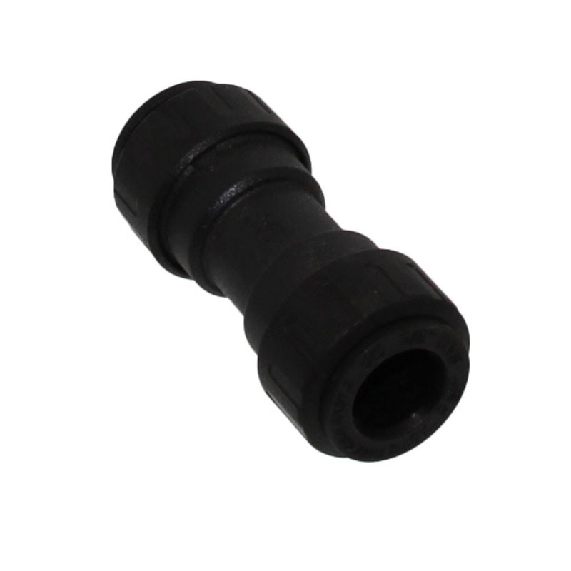 John Guest ProLock Black Reducing Coupler – 1 CTS x 3/4 CTS