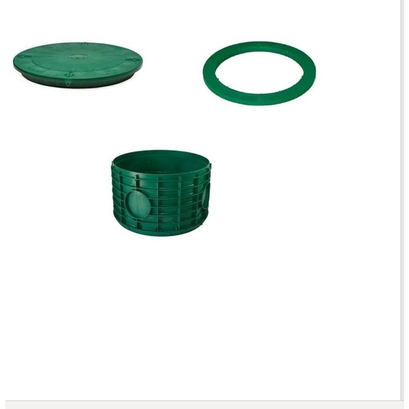 24 x12 Inch Tuf-Tite Bundle – 24×12 riser, 24 inch flat lid & 24 inch ring adapter