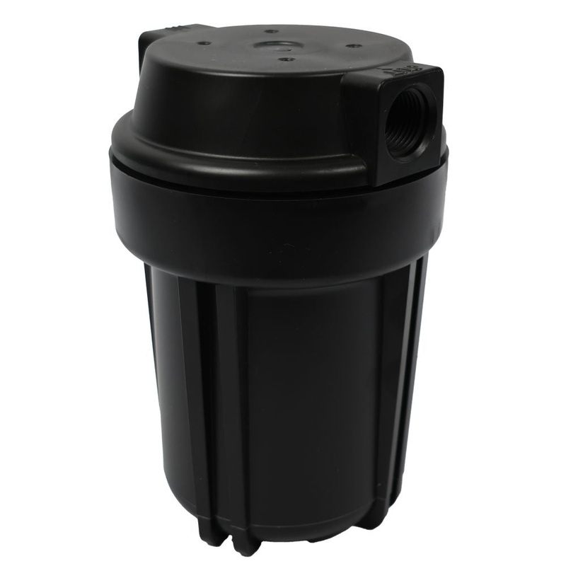 5 Neo-Pure SlimLine Flat Cap Housing Black Cap/Black Sump – 1/2