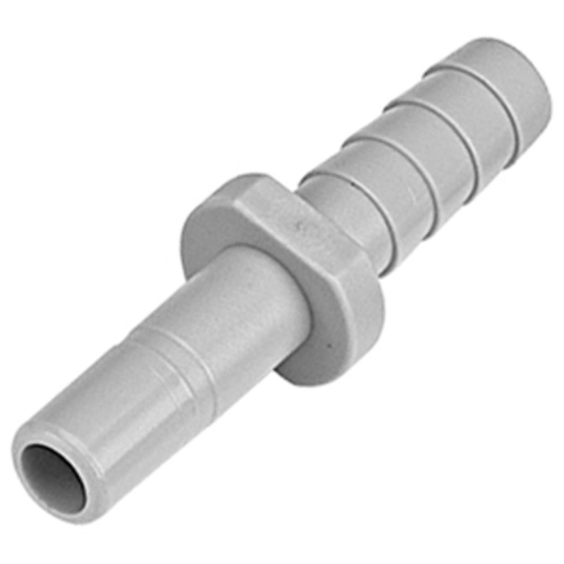 DMfit Stem Barb Straight Connector – 1/2 OD Stem x 1/2 ID Barb