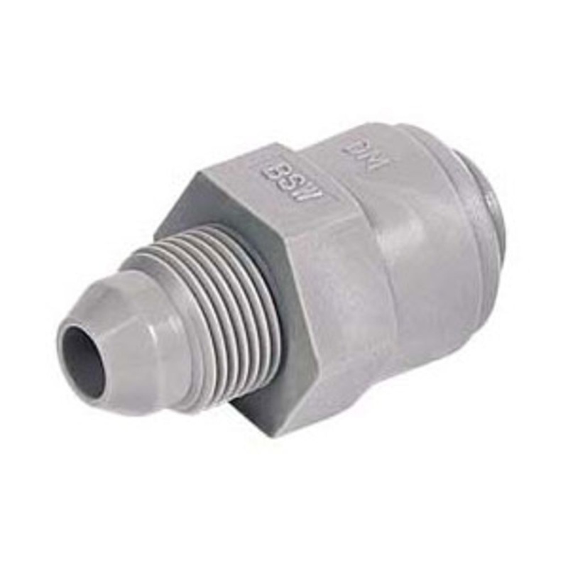 DMfit Straight BSW Male – 3/8 Push-in x 9/16 BSW