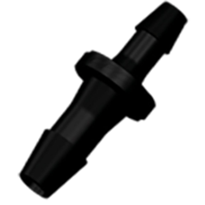 FitQuik Nylon Tube to Tube Straight Reducer Fitting – 1/4 ID x 3/16 ID – Black