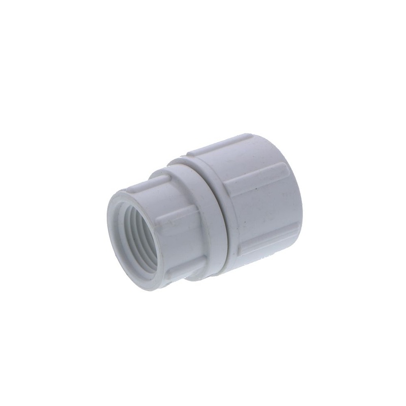 Garden Hose Adapter Female Swivel PVC – 3/4 FHT swivel x 1/2 FPT