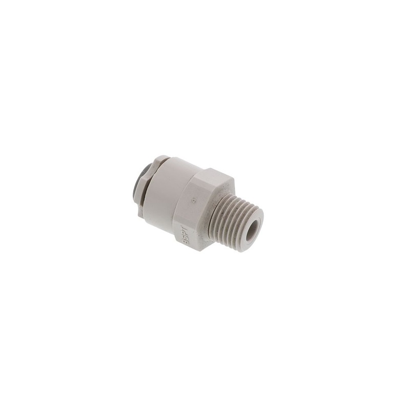 John Guest Superseal Male Connector BSP – 5/16 Superseal x 1/4  BSPT