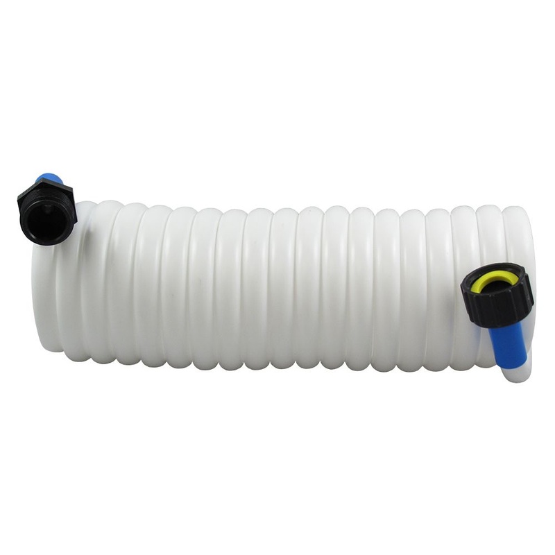 Watts AquaLock/SeaTech – EC25201WX Supercoil Hose 25′ WHITE 3/4 GHT